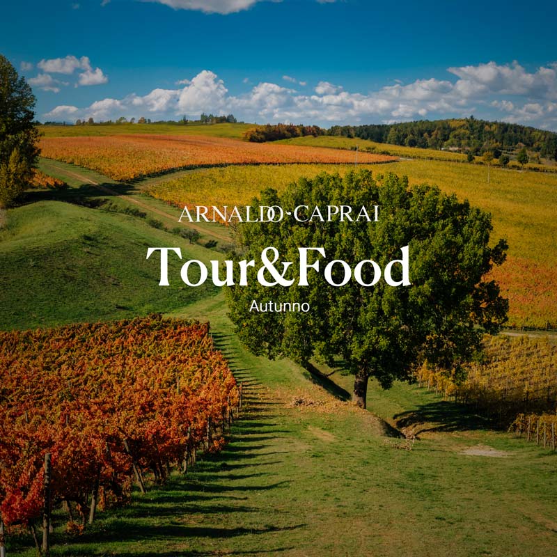 Degustazione Guidata Tour&Food Cantina Arnaldo Caprai 2023 Autunno